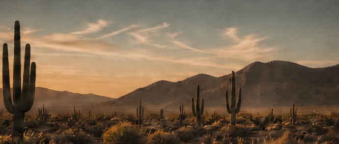 Sonoran desert landscape
